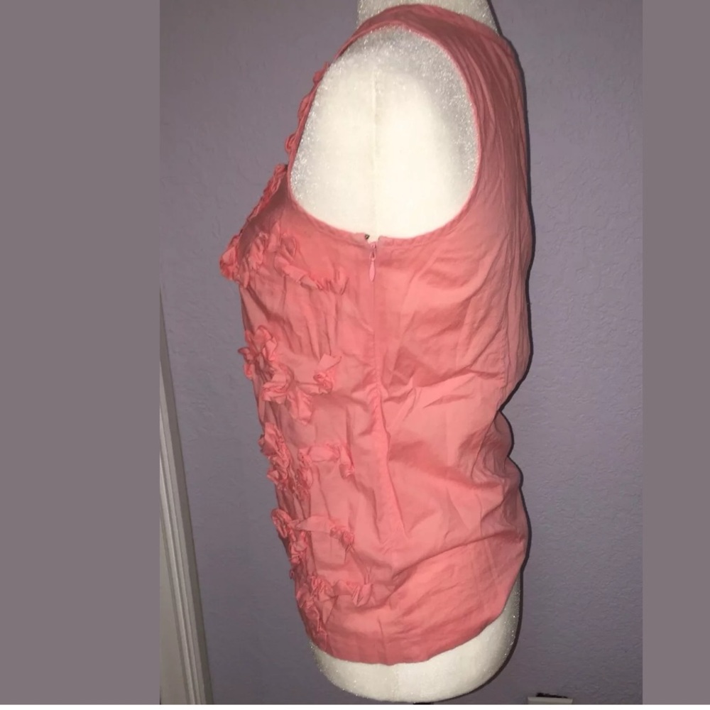 J. Crew Ruthie Ruffle Shell Sleeveless Blouse - Picture 6 of 8